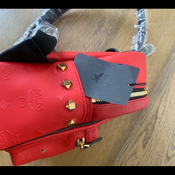 NWT MCM  BACKPACK STARK ODEON - Picture 8 of 15